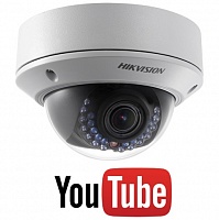 IP видеокамера Hikvision DS-2CD2720F-IS+YouTube protocol